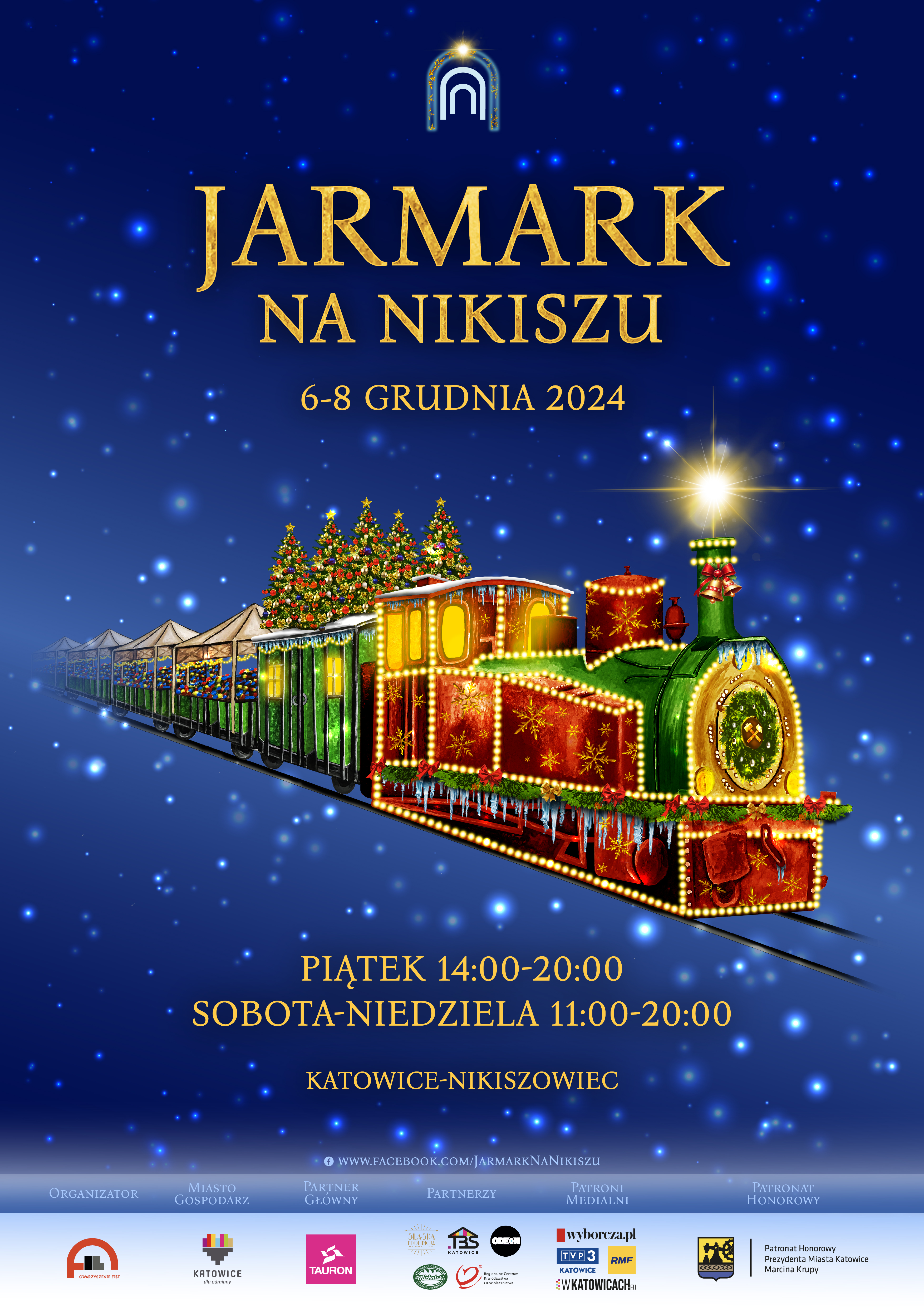 Plakat jarmarku na Nikiszowcu