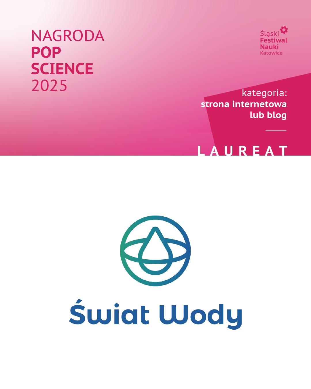 Grafika laureat POP Science 2025 - Świat Wody