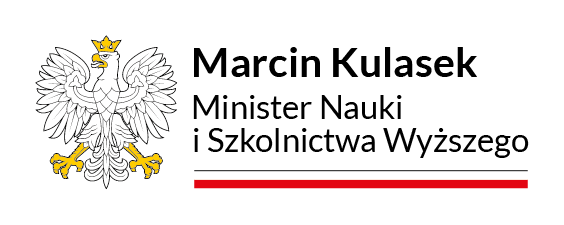 Logotyp: Minister Nauki i Szkolnictwa Wyższego